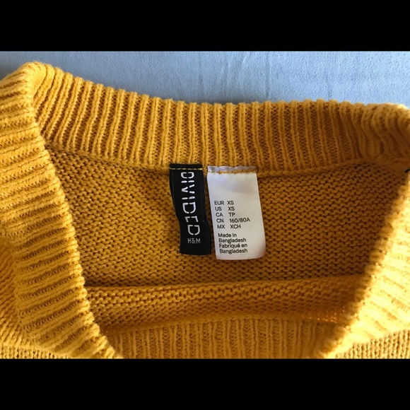 H&M Mustard Yellow Sweater - Picture 4 of 6